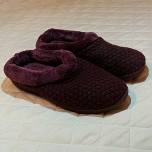 Dark Purple slip on shoe- Large